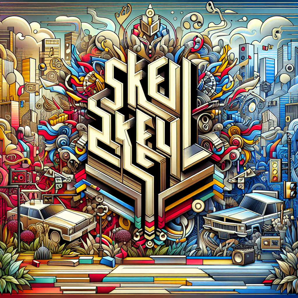 Skeu skeu, une référence à l'expression popularisée par le trio d'artistes ogga, Wilsko et 7ia