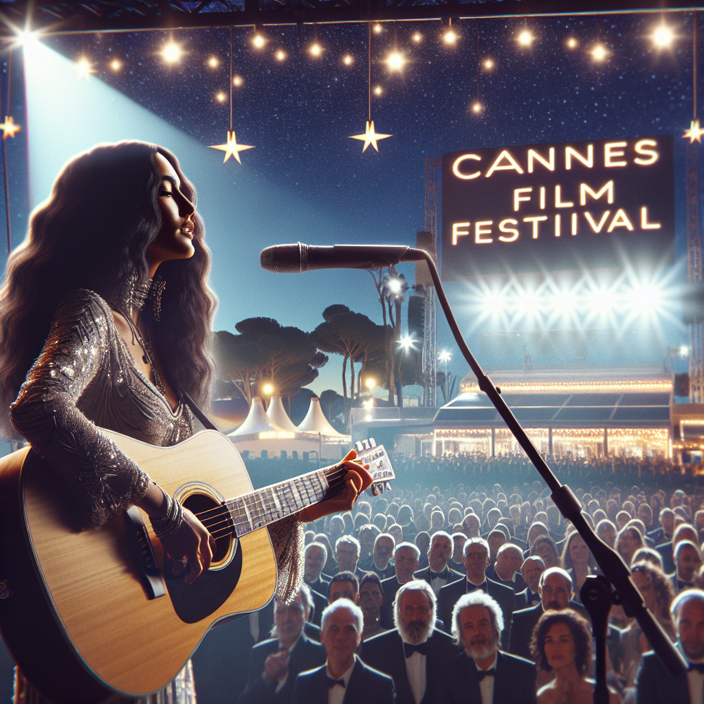 Cannes 2024: Zaho de Sagazan a enregistré sa reprise de "Modern Love" chantée en ouverture du festival