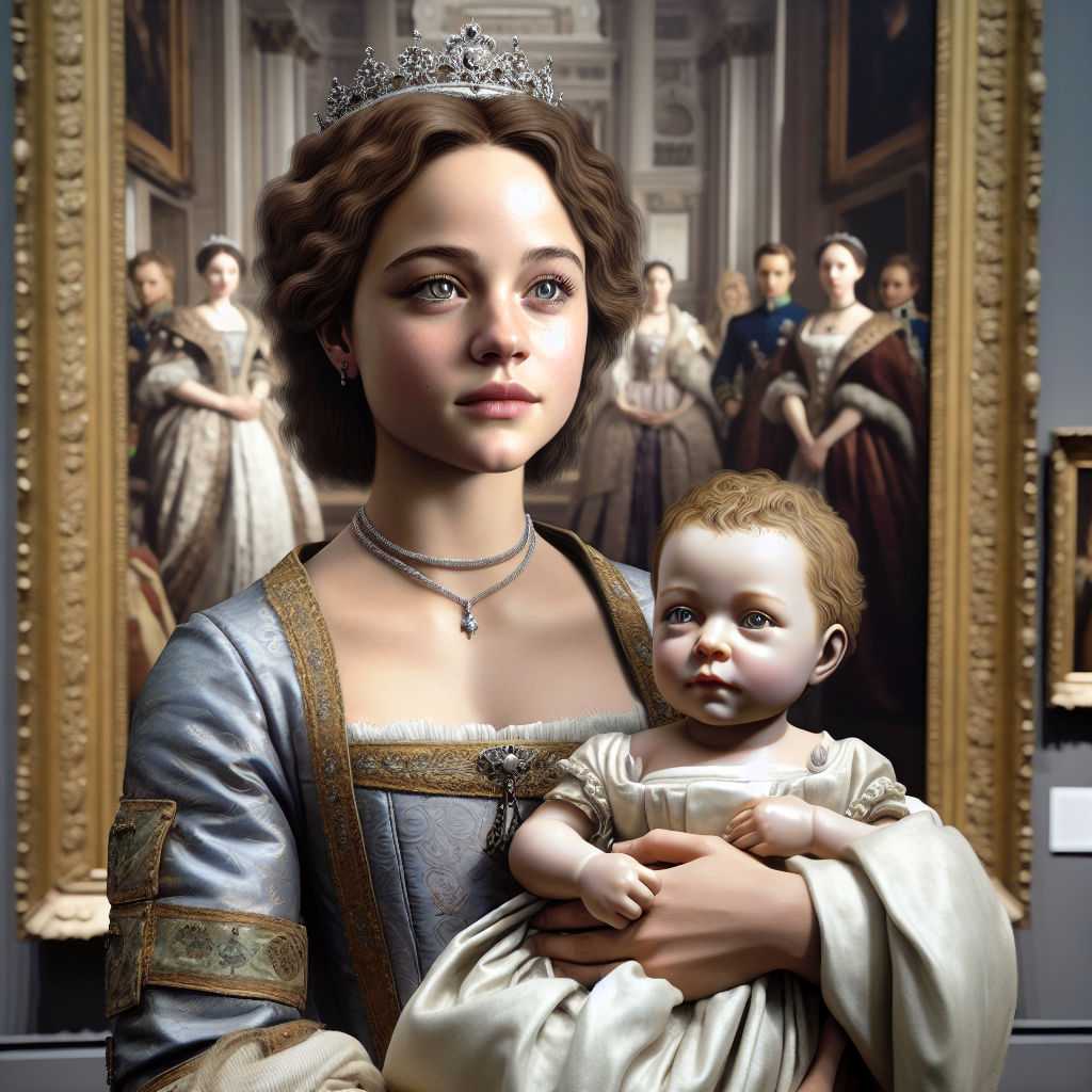 Une photo inédite de la reine Elizabeth II, alors jeune mère, dévoilée dans une exposition à Buckingham