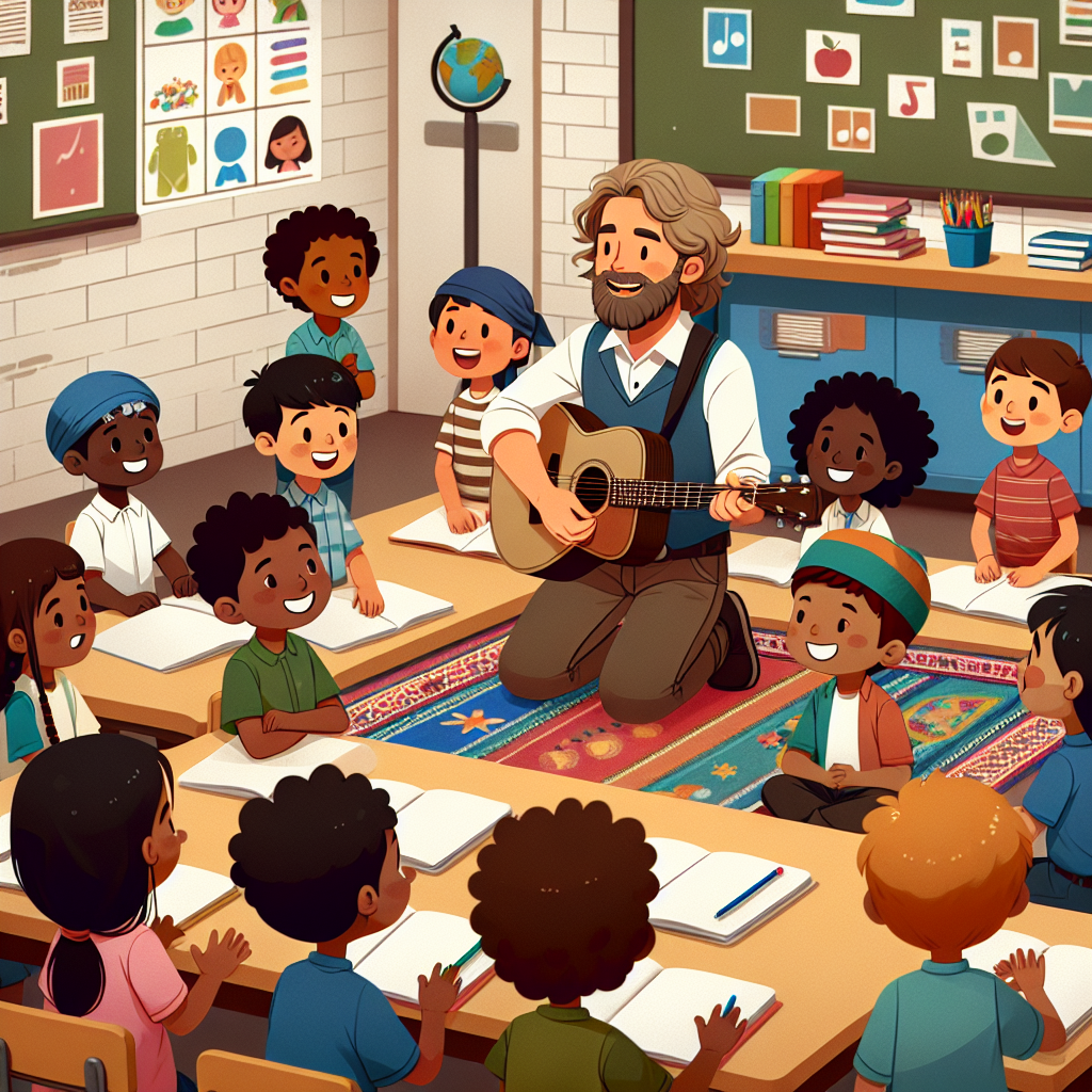 Jean-Jacques Goldman a composé une chanson pour les élèves d'une école primaire