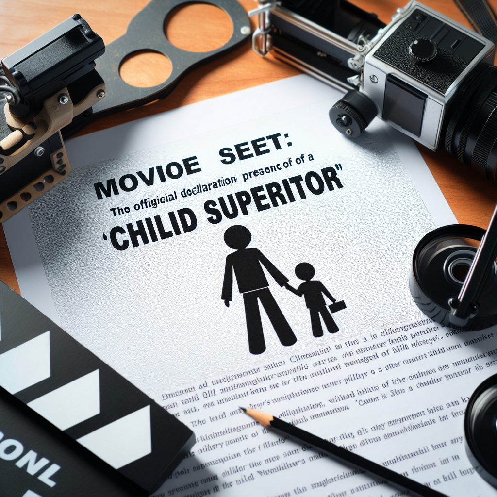 Cinéma: Dati annonce la présence obligatoire d'un "responsable enfants" sur chaque tournage avec des mineurs