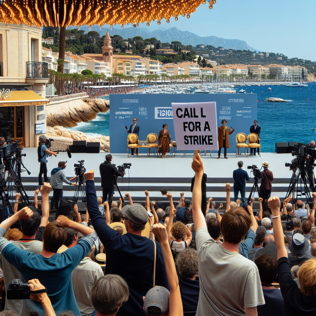 Festival de Cannes: appel à la grève à une semaine de l'ouverture