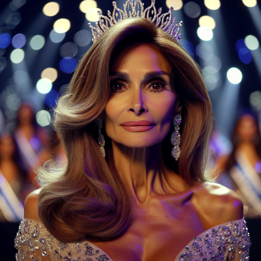 Élue Miss Buenos Aires, Alejandra Rodriguez, 60 ans, a concouru au titre de Miss Argentine