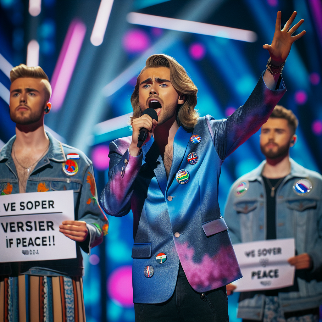 Eurovision 2024: le candidat néerlandais exclu, Slimane livre un message de paix lors des répétitions
