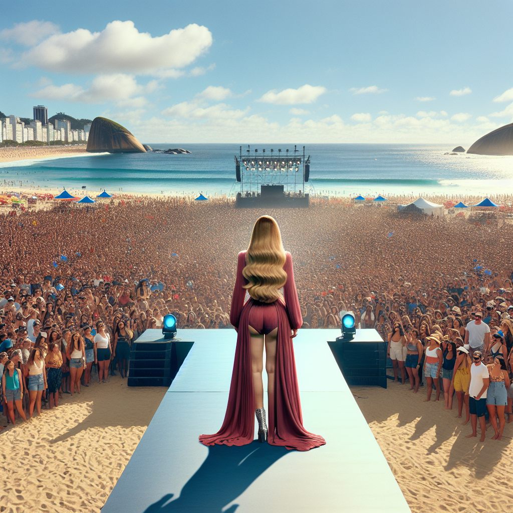 Madonna va donner le plus grand concert de sa carrière sur la plage de Copacabana ce samedi et les fans sont déjà au rendez-vous