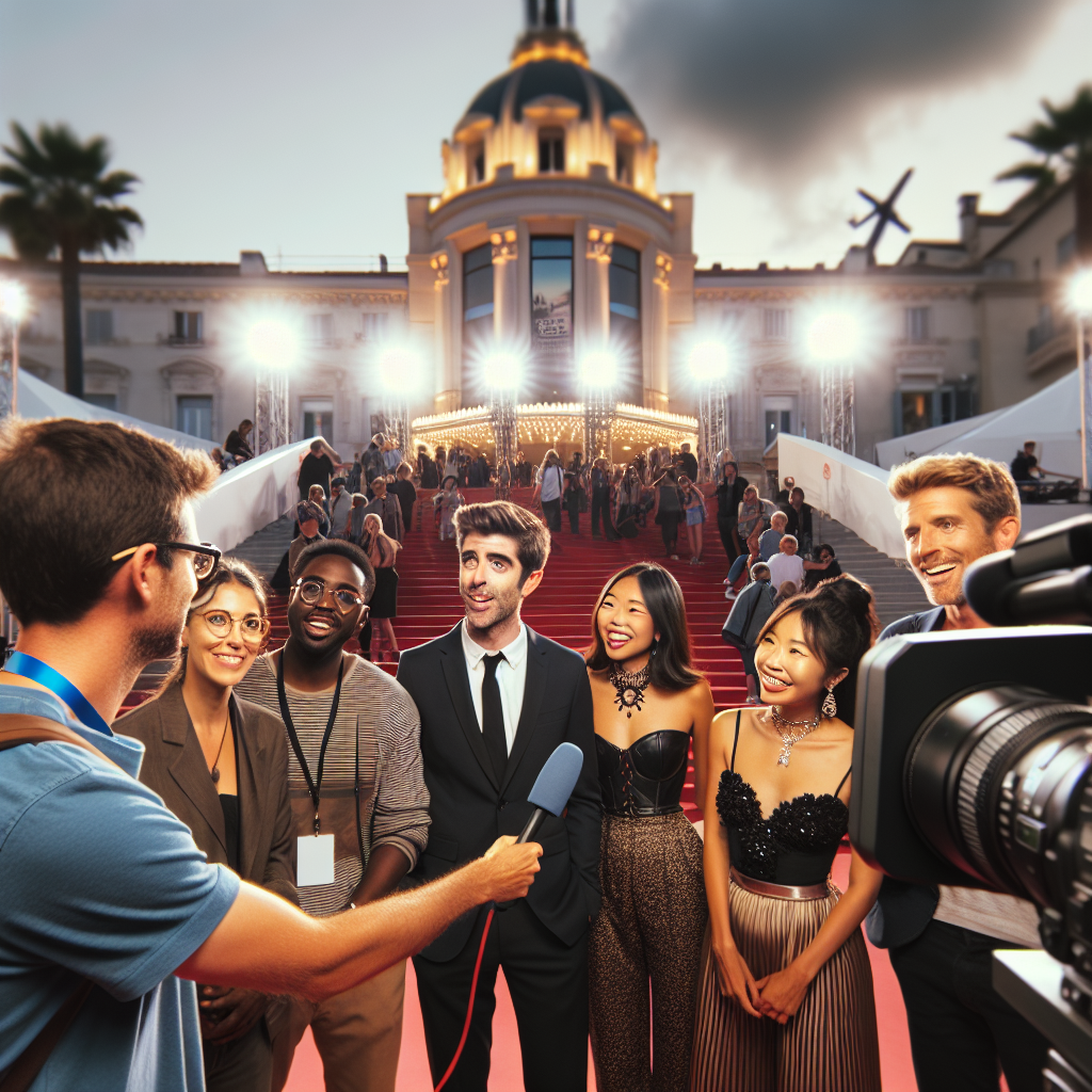 Festival de Cannes: l'équipe du film "Un p'tit truc en plus" se confie au micro de BFMTV avant leur montée des marches